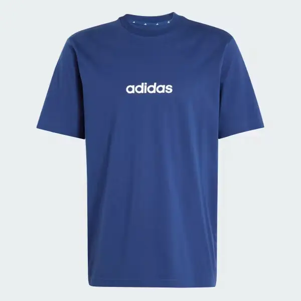 Adidas Essentials Linear Single Jersey TEE Mens JE8999 