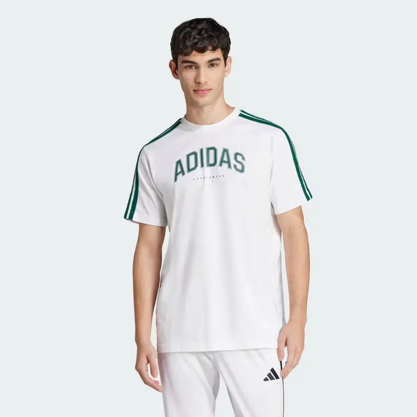 Adidas Codes Collegiate Linear Graphic T-Shirt