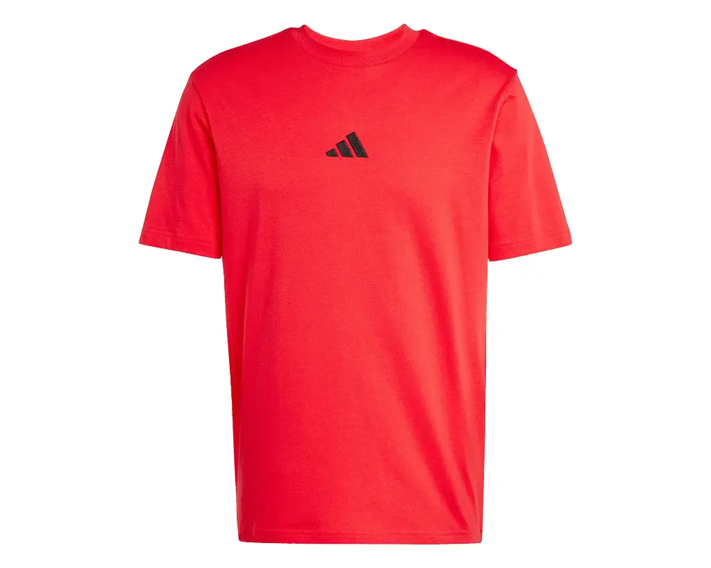 Adidas Essential Small Logo Single Jersey Tee JF1095
