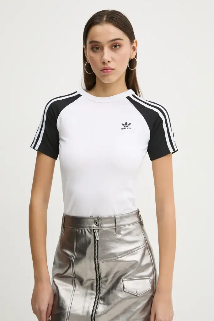 Adidas Adicolor 3Stripes Raglan Slim Tee JD0834 