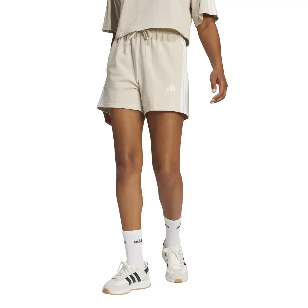 Adidas Essentials 3S Single Jersey Shorts Women JE1195 